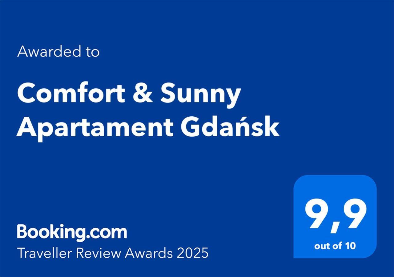Comfort & Sunny Apartament Gdańsk Exterior foto